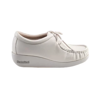 Dortmuend Pro Series Wallabee JS908 011-000 Off White รองเท้าสุขภาพ สำหรับผู้ที่ยืน-เดินนาน