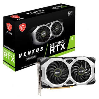 การ์ดจอ MSI Geforce RTX 2060 VENTUS GP OC 6GB GDDR6 สินค้าใหม่ ประกันศูนย์ไทย