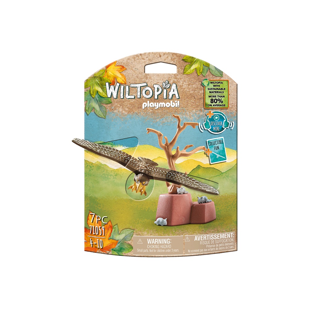 Playmobil 71059 Wiltopia - Eagle แอคชั่นฟิกเกอร์ วิลโทเปีย นกอินทรี