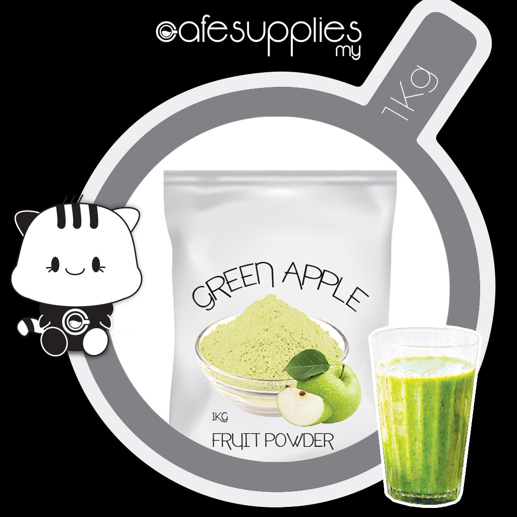 ผงแอปเปิ้ลเขียว 1KG (สําหรับ MAKING PASTRAIES, BEVERAGES, DESERTS)