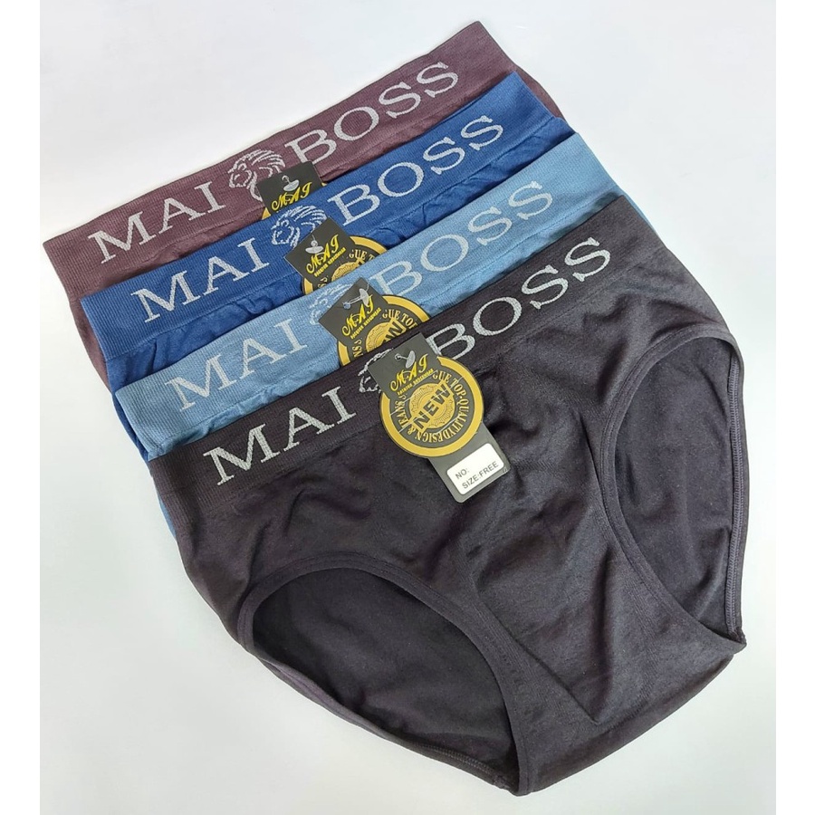 SEAMLESS MENS CD/MAI-BOSS UNDERWEAR/MENS CD WITH SEAM ALL SIZES 50 KG ถึง 90 KG