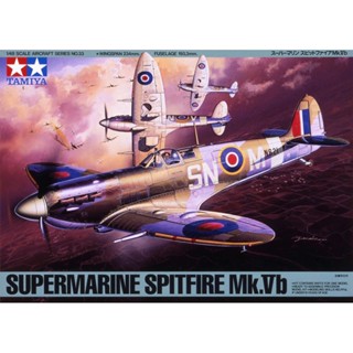 โมเดลประกอบ Tamiya 1/48 TA61033 SUPERMARINE SPITFIRE MK.VB