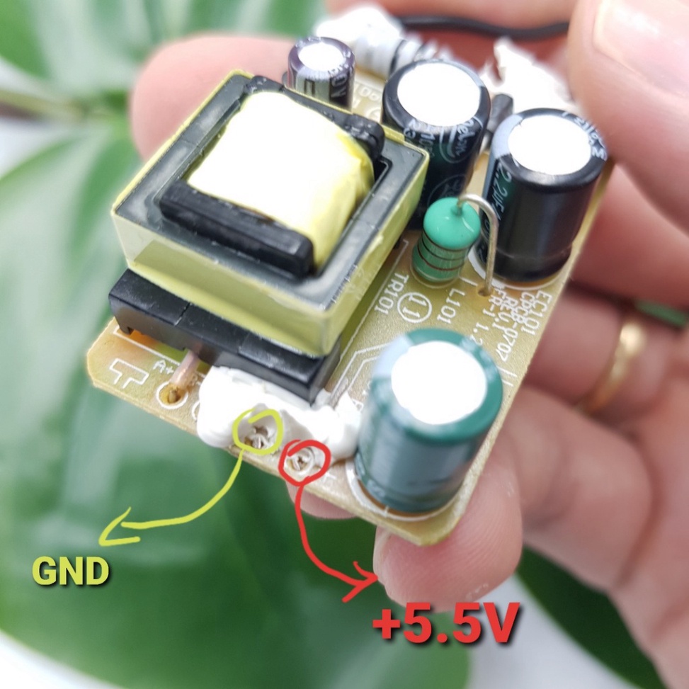 พาวเวอร์ซัพพลายแบบไม่มีเคส 5V0.5A 5V500mA 5V 500mA Panasonic-Shoplinhkienm2m