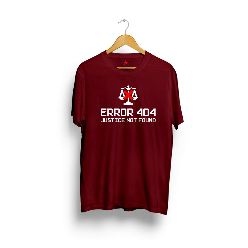 เสื้อยืด Distro 404 NOT FOUND / Distro Shirt ERROR 404 / Xshirt