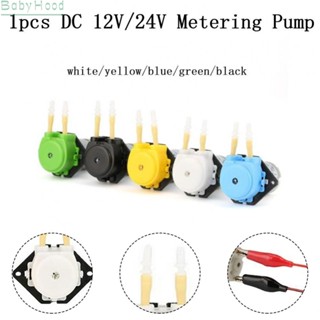 【Big Discounts】DC 12V 24V Metering Pump Peristaltic Pump with Connector DIY Liquid Power Tools#BBHOOD