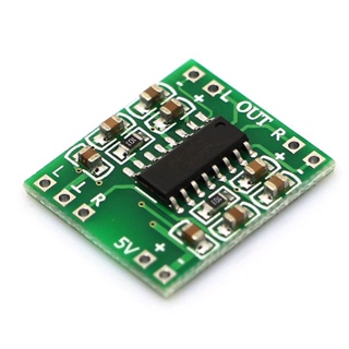 PAM8403 Mini Two-channel Stereo Audio Amplifier Class-D Module 2.5V-5V 3W+3W โมดูลขยายเสียงขนาดเล็ก