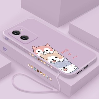 เคส Realme C33 C30 C35 C30S C25Y C21Y C25 C15 C21 C17 C11 C11 2021 C20 Realme 7i ลูกสุนัขน่ารักเปลือกซิลิโคนนุ่ม  2A-GG