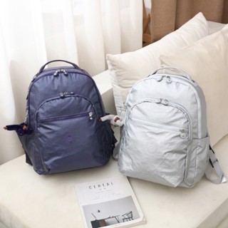 Kipling กระเป๋าเป้สะพายหลัง ผ้าแคนวาส เหมาะกับการเดินทาง สําหรับผู้หญิง K2217