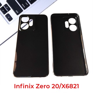 เคสโทรศัพท์มือถือแบบนิ่ม กันกระแทก ลาย Black Fall Proof สําหรับ Infinix Zero 20 X6821