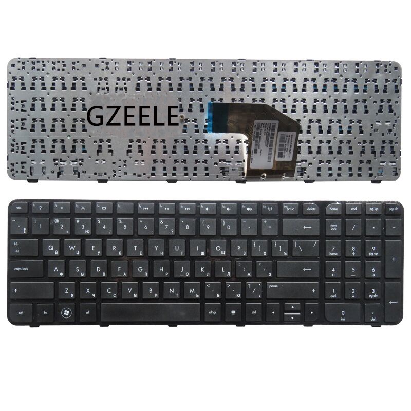 GZEELE Russian Laptop keyboard FOR HP Pavilion 681800-251 673613-251 699497-251 700271-251 AER367013