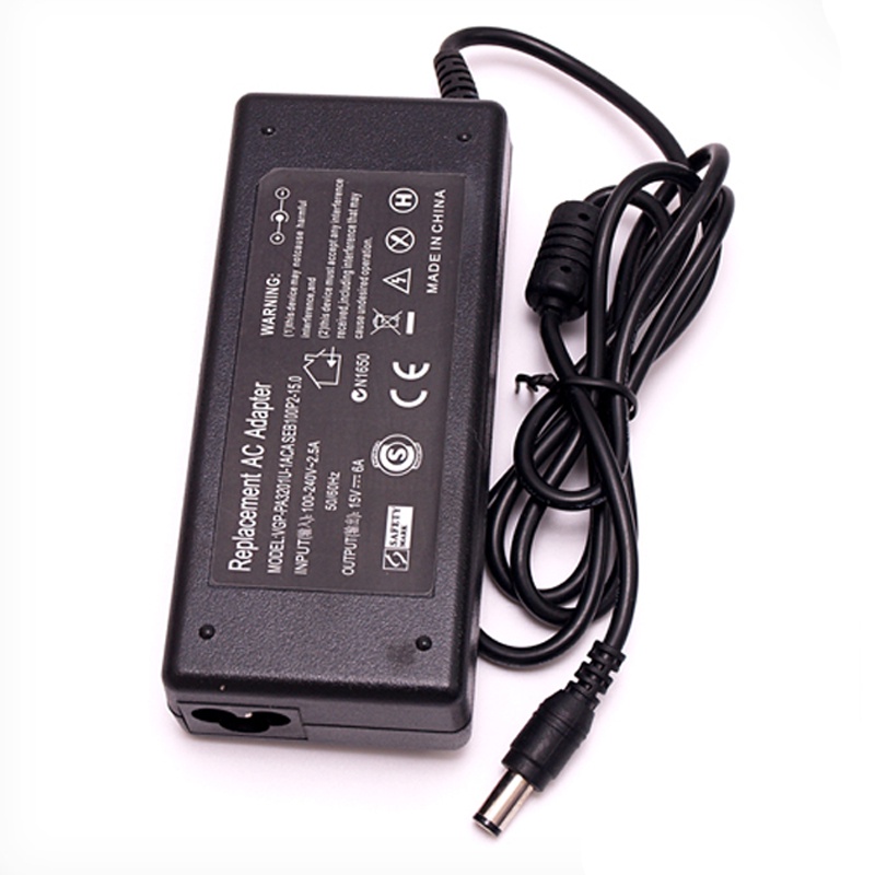 15V 6A 6.3*3.0mm Replacment Laptop AC Power Adapter Charger for Toshiba Satellite A100-049 PA2501U P