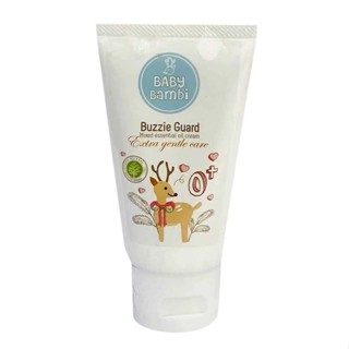 Baby Bambi Cream Buzzie Guard เบบี้ แบมบี้ ครีม ออแกนิค ครีมทากันยุง มด แมลง สารสกัดจากธรรมชาติ ขนาด 50 ml 18089