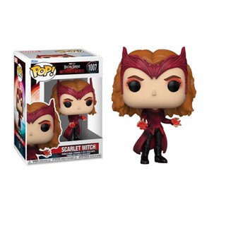 ฟิกเกอร์ Funko Pop Marvel Doctor Strange In The Multiverse Of Madness Exclusive - Scarlet Witch 1007 ของเล่นสําหรับเด็ก