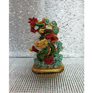 รูปปั้น Dragon Colorful Statue