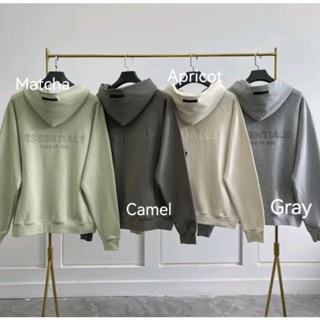 FOG FEAR OF GOD Duplex ESSENTIALS New silicone Hoodie