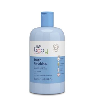 Boots Baby Bath Bubbles 500ml. บู๊ทส์ เบบี้ บาธ บับเบิ้ลส์ 500 มล.