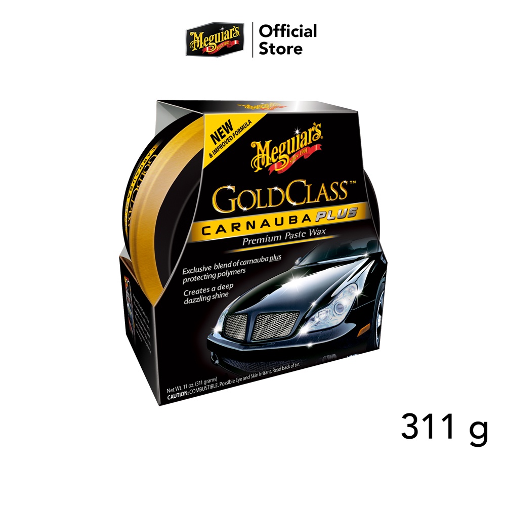 Meguiar's G7014 Gold Class Carnauba Plus Premium Paste Wax แว็กซ์ขัดเคลือบสี 311 กรัม