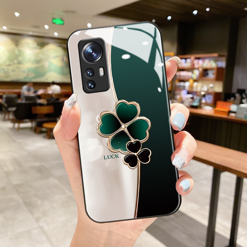 เคสกระจกนิรภัย ลาย DMY lucky สําหรับ xiaomi 12 11T pro 11 lite 10T pro 9 8 POCO X3 NFC X4 pro X3GT X
