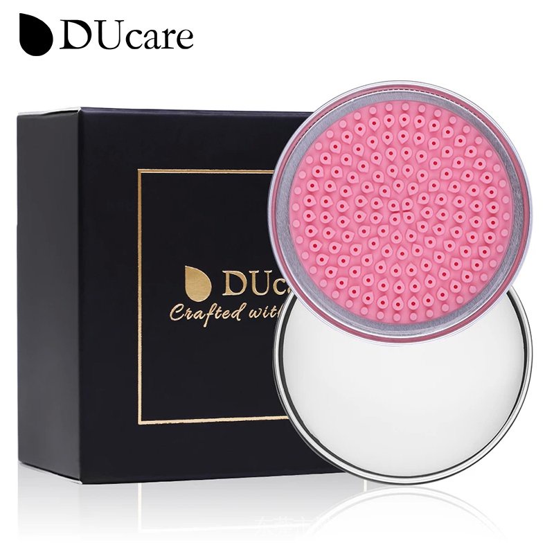 Ducare แผ่นซิลิโคน สําหรับทําความสะอาดแปรงแต่งหน้า