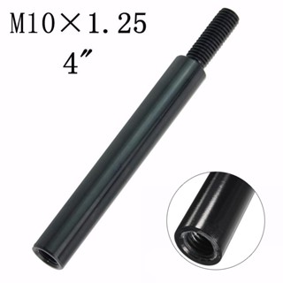 คันเกียร์รถยนต์ อลูมิเนียม สีดํา M10X1.25 มม. 4 นิ้ว ☆Spdivines