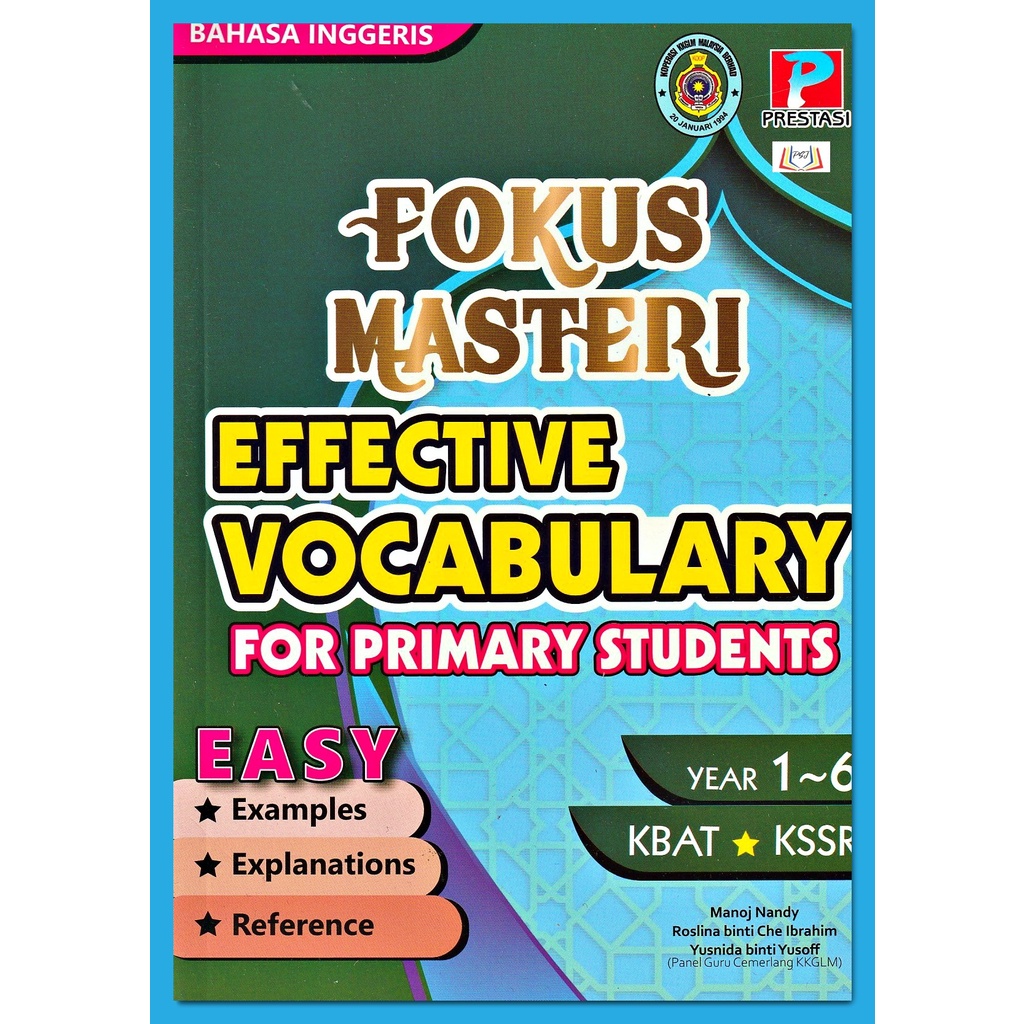 Fokus MASTERI EFFECTIVE VOCABULARY สําหรับอันดับหนึ่ง