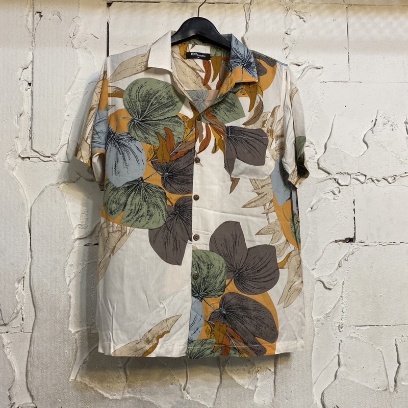 เสื้อเชิ้ตฮาวายลายสุดฮิต 9 แบบ มะพร้าว หน้าวัว M-4Xl ผ้าสปันไม่ร้อน เย็นสบาย ผ้านิ่ม ใส่ได้ทั้งชายหญิง