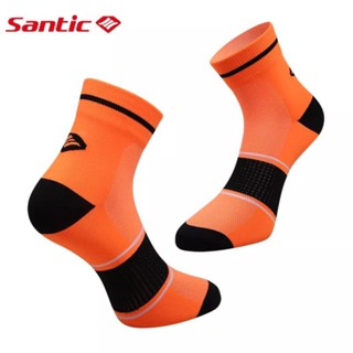 แท้ ถุงเท้าปั่นจักรยาน SANTIC รุ่น W8C09088JU