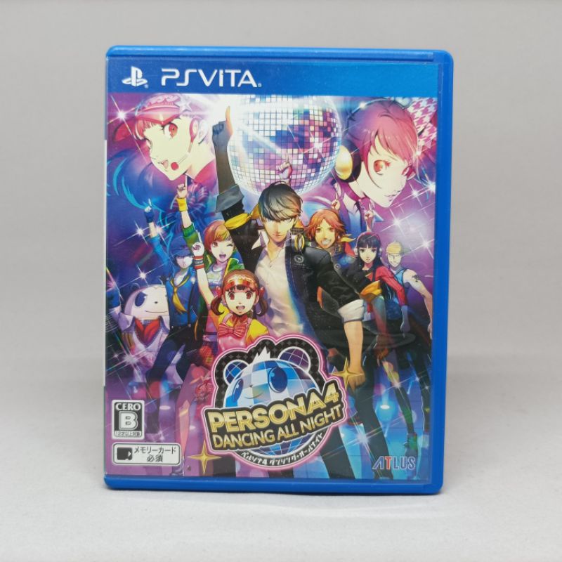 Persona 4 Dancing All Night PS Vita | แผ่นเกมเพลสเตชั่นวีต้า แท้ | Zone 2 | Japan