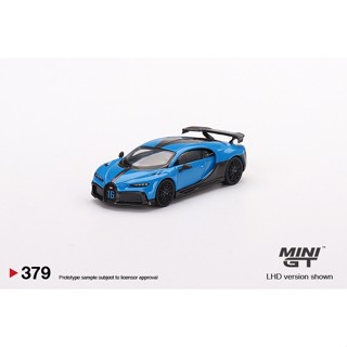 MINI GT 1/64 No.379 Bugatti Chiron Pur Sport Blue LHD MGT00379-L