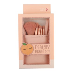 Ashley Peachy Brush Set 5 Pieces แอชลี่ย์ พีชชี่ บรัช เซตแปรงแต่งหน้า AA192