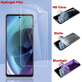 For Motorola Moto G22 G20 G200 G10 G100 G6 G8 G9 Play / Plus / Power Full Cover Screen Protector Matte Clear Anti-Bluelight Anti-Fingerprint Hydrogel Film