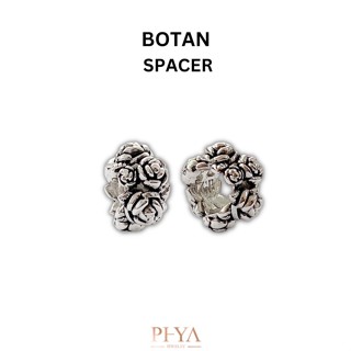 PHYA GP Botan Spacer (pair) สเปเซอร์เงินแท้ดอกโบตั๋น