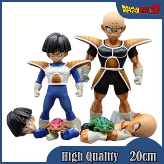 โมเดลฟิกเกอร์ อนิเมะ Dragon Ball Z Kuririn Gohan Saiyan Battle Clothing Kuririn Namek Figuarts ของเล่นสะสม สําหรับเด็ก