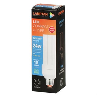 หลอด LED LAMTAN COMPACT U-Type 24 วัตต์ DAYLIGHT E27