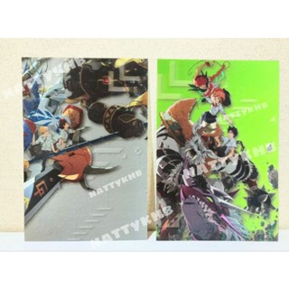 แท้ พร้อมส่ง แยก / เหมา Postcard 3 มิติ Limited Exclusive Yagami Taiji &amp; Ishida Yamato &amp; Kido Joe &amp; Mimi by Bandai Jp