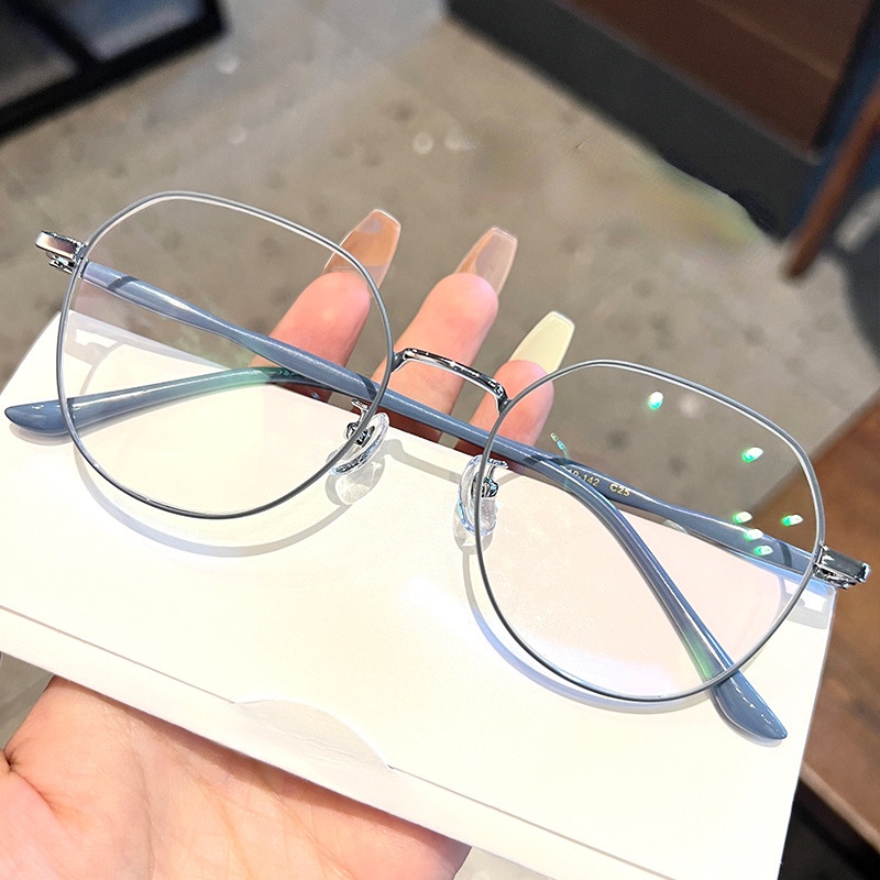 *พร้อมส่ง* แว่นตาป้องกันรังสียูวี ป้องกันแสงสีฟ้า เปลี่ยนเลนส์ได้ สําหรับผู้หญิง และผู้ชาย