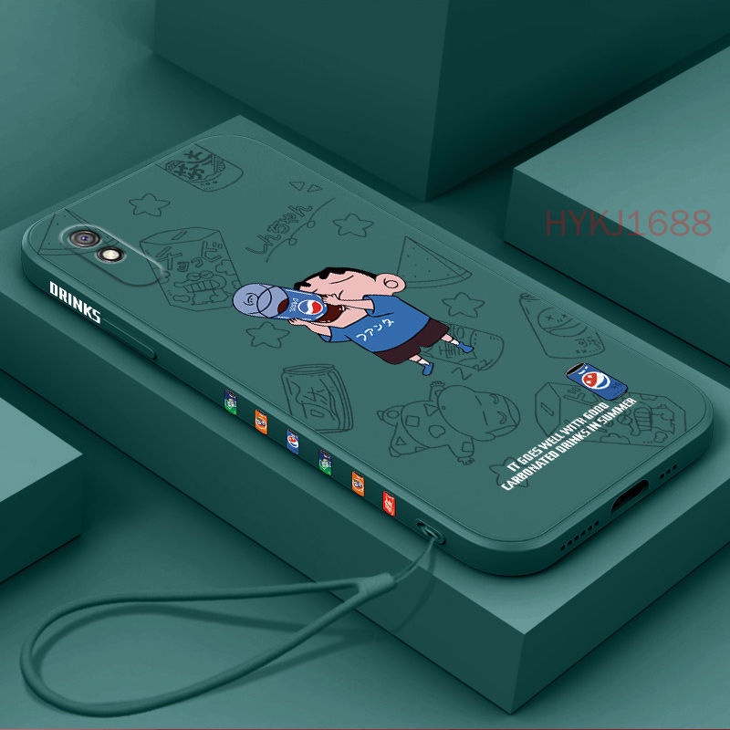 เคส For Redmi 9A เคสโทรศัพท์ redmi 9a tpu ของเหลว นิ่ม เคส LBXX
