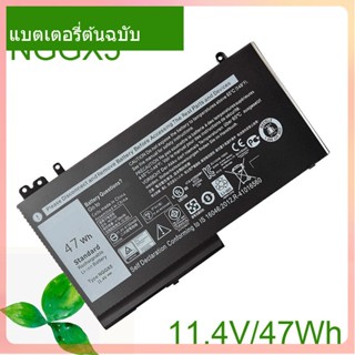 New แท้จริง แบตเตอรี่โน้ตบุ๊ค NGGX5 11.4V/47WH/4000mAh  For E5250 E5470 E5270 E5570 JY8D6 954DF 0RDRH9 0JY8D6