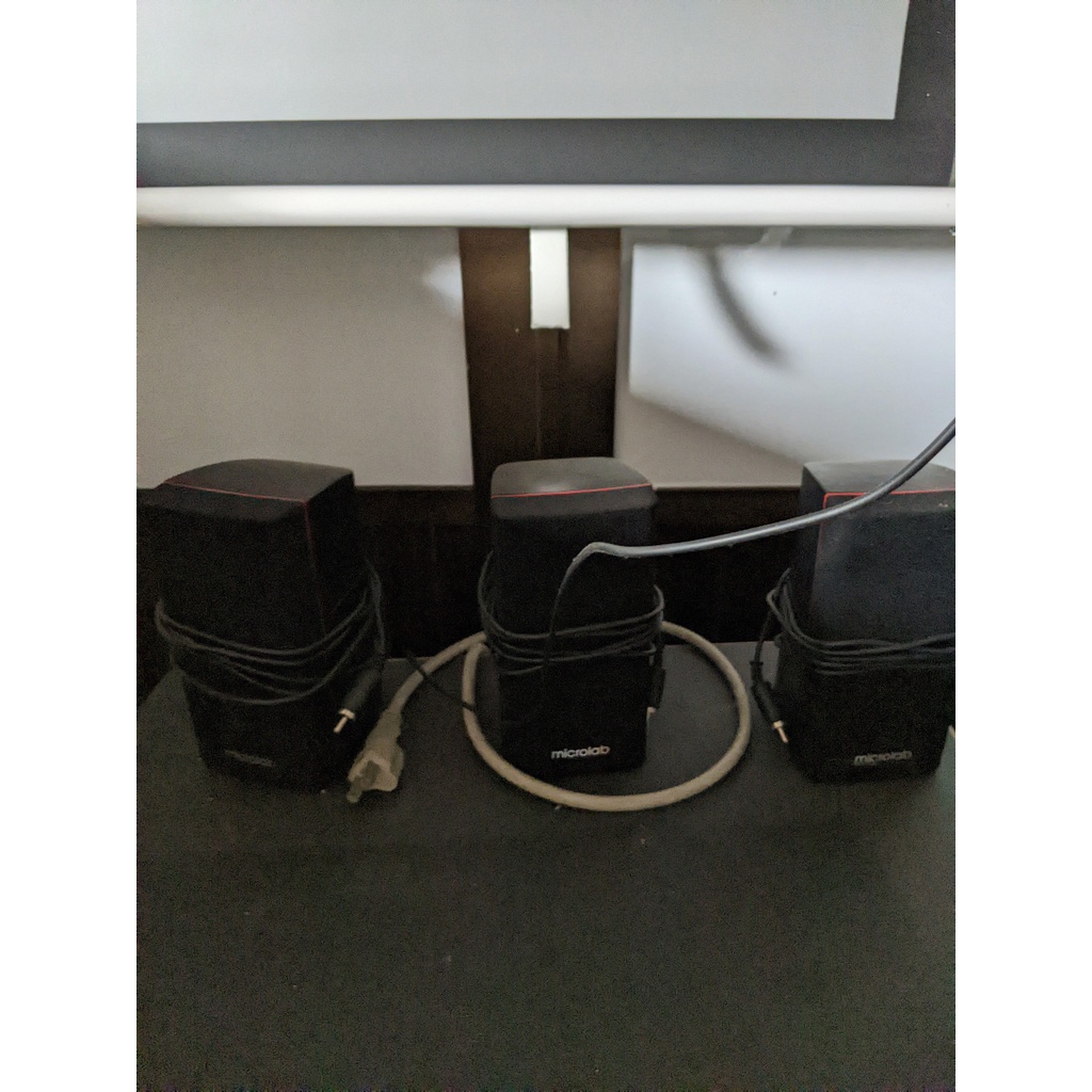 microlab x15 5.1 ริมแดง ลำโพงคอมพิวตเตอร์ ของแท้จาก official(advice)ริมแดง