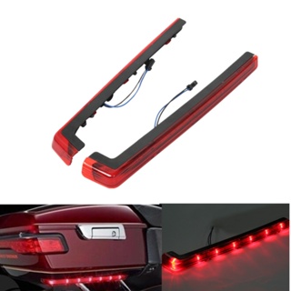 Motorcycle Tour Pack Accent Side Panel LED Light For Harley Touring Road King Electra Glide Street Glide 2006-2022 2018