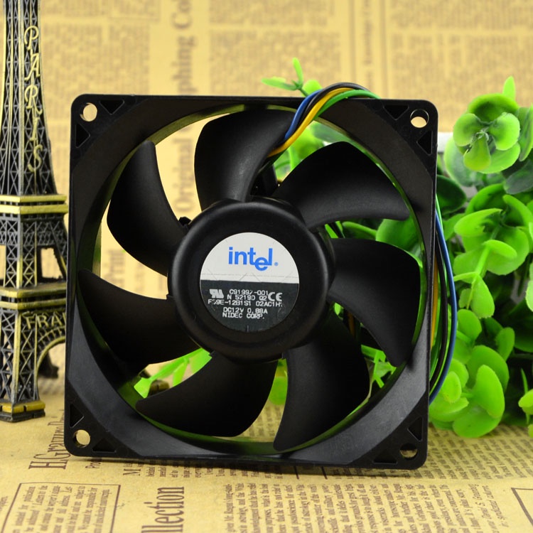 SZ INTEL C91997-001 F09E-12B2S1 12V 0.88A 9CM พัดลมระบายความร้อน