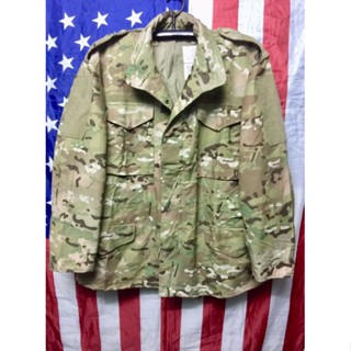 JACKET M65 ลายพราง มัลติแคม งาน US ผลิตโดย AMERICAN APPARAL , INCสภาพใหม่ 100% สวยมาก ไซด์MS