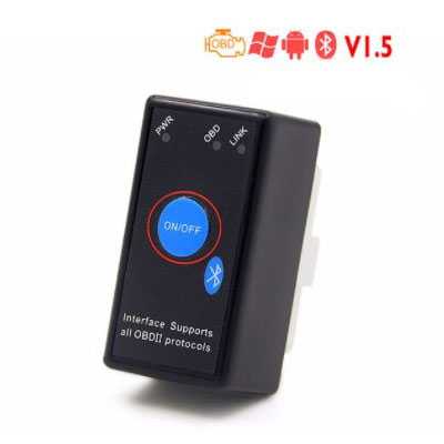 FMSHOPP HH บลูทูธรถยนต์วินิจฉัย OBD2 V1.5 AERM010 - ELM327