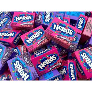 Wonka Nerds Mini Boxes Strawberry &amp; Grape ขนม usa