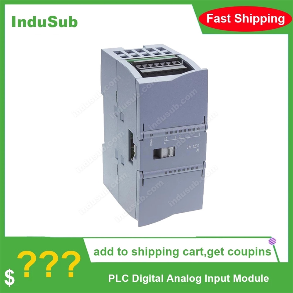 PLC โปรแกรม Logic Controller 6ES7231-4HD32-0XB0 PLC S7-1200 SM ดิจิตอลโมดูลอินพุตอะนาล็อก 6ES72314HD