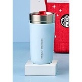 🎀【พร้อมส่ง】  2022 แก้วสตาร์บัคส์เกาหลี Starbucks Korea SS Holiday Stanley Iceland Tumbler 473ml/ 16oz