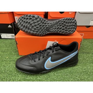 ร้อยปุ่ม รองเท้าฟุตบอล Nike Tiempo Legend9 Academy tf หนังแท้ ไซส์ 39 40