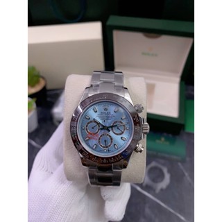 นาฬิกาข้อมือ Daytona  งาน cc สวยมาก งานสวยกระจก sapphire  ✅size 40mm ✅ระบบ ออโต้