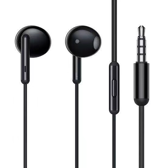 หูฟังRealme เรียวมี Realme Buds Classic แจ๊ค3.5MM. ของแท้ เสียงดี มีไมค์ คุยสายได้ แพ๊คกล่องเหลือง C3 C11 C17 C21