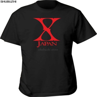 เสื้อยืดผู้ Lmytx2 X Xjapan Concert Shubuzhi เสื้อยืด ผ้าฝ้าย แขนสั้น พิมพ์ลายวงร็อค พลัสไซซ์ สําหรับผู้ชาย S-5XL